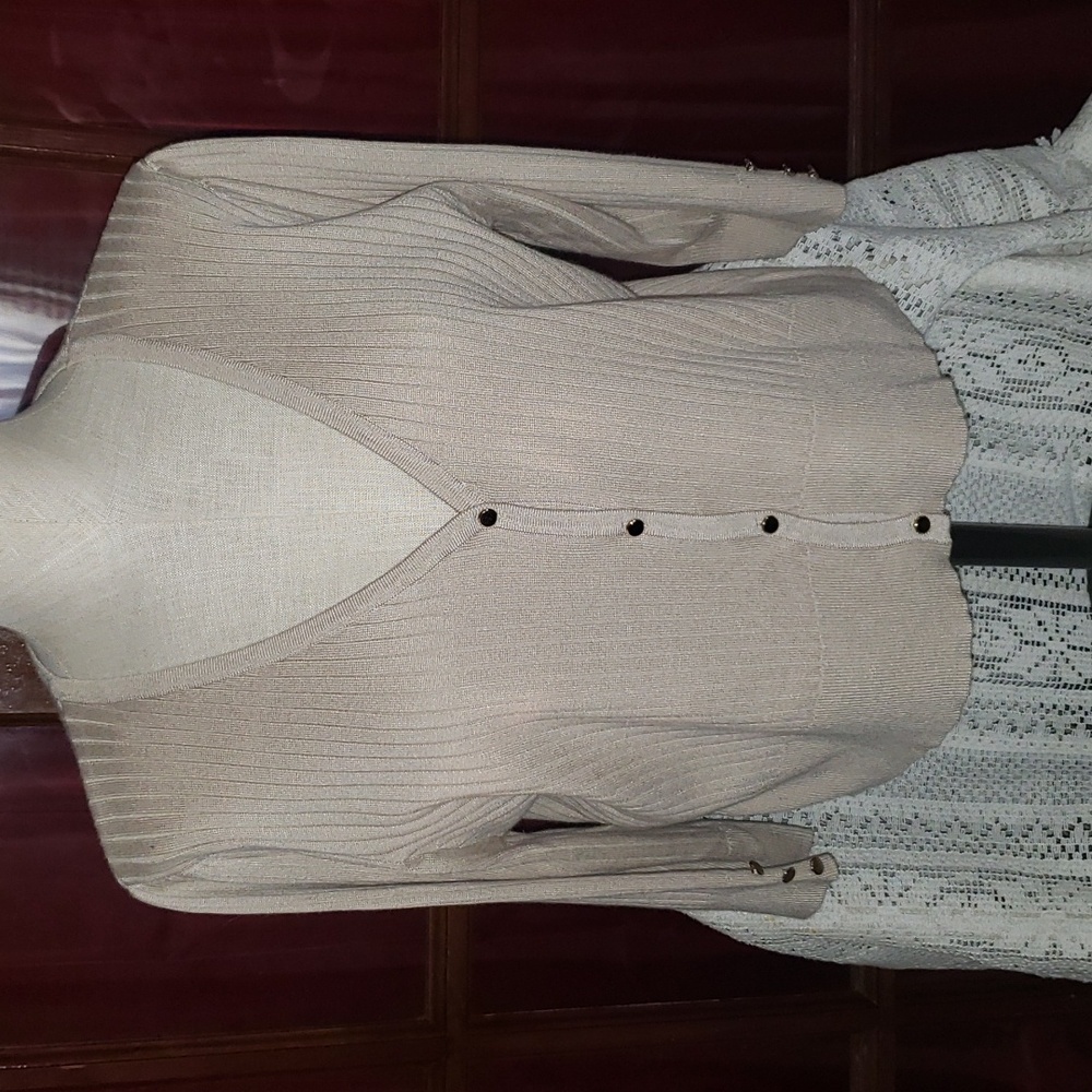 Tint & Shadow cropped cardigan